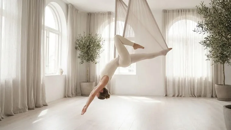 Aerial Stretching (AEROSTRETCHING®): Strength and Flexibility in a Hammock